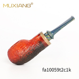 Bent Tobacco Pipe Sea Salt Retro Hand Carved For Smoking - Product Image 4