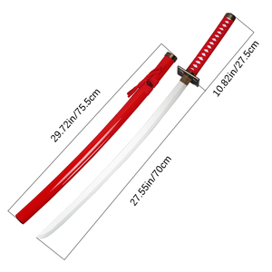<strong>Bleach</strong> Seruo Maru Wooden Bamboo Blade Children's Gift Role Play Games Anime Katana Toys Swords for Kidults Boys Playing <strong>Cosplay</strong> - Product Image 5