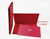 Boîte-cadeau personnalisée de luxe en carton magnétique pour carte de crédit NFC Visa, carte de membre VIP, carte de crédit commerciale
