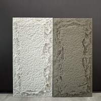 Revêtement mural en pierre flexible en polyuréthane imperméable, imitation roche, granit artificiel, ignifuge, léger, pour extérieur