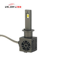 Phare LED H1 de haute qualité et puissant pour voiture, lampe de conduite 12-80 V 6000K
