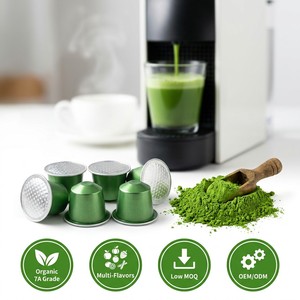 Instant Green Tea Pods For Espresso <b>Maker</b> Quick Preparation 1A-7A Grade Private <b>Label</b> Wholesale Bulk Factory Direct Price - Product Image 1