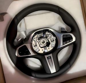 Volante Sportivo Personalizzato in Fibra di Carbonio con LED per Interni Auto <span class=keywords><strong>BMW</strong></span> Serie G G01 G11 G14 G20 G30 G29 G36 - Product Image 4