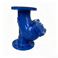 Raccord à bride en fonte ductile en Y pour filtre à eau PN10/PN16, port 2 pouces, QIANCHENG, basse température