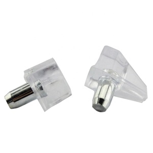 <span class=keywords><strong>Support</strong></span> d'étagère <span class=keywords><strong>invisible</strong></span> en plastique de 5 mm pour meubles - Product Image 1
