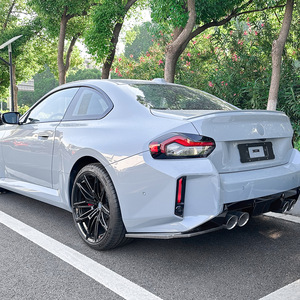 Bmw 2 Series M2 G87 2023+ Rear Bumper Lip Corner Spoiler Carbon Fiber Texture Exterior Modification - Product Image 1