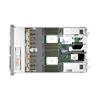 Stok tersedia server komputer poweredge R650 server mendukung dua database CPU 4310 2.1g dan rak analisis server