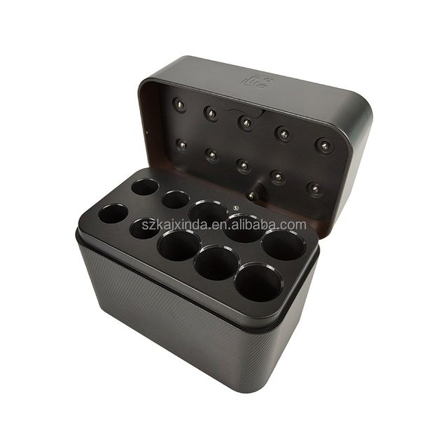 Custom Lithium Ion Battery Charger 5V 3A Charger Box 8 Slots 10 Slots with Li-Ion Usb Rechargeable Batteries Type c 1.5v AA AAA