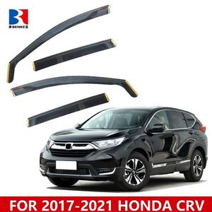 Déflecteurs de vent encastrés pour HONDA CRV 2017-2021 – Accessoires automobiles, pare-soleil et protection contre la pluie pour vitres - Product Image 2