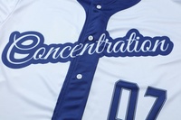 Maillots de Baseball Gahumi en Gros Direct Usine, Personnalisables avec Logo et Impression par Sublimation Intégrale, Boutonnés