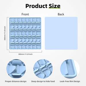 Alfombrilla de Silicona Superdesign para Perros Medianos, Comedero Lento, Alfombrilla de Forrageo, Suministros de Entrenamiento para Mascotas - Product Image 2