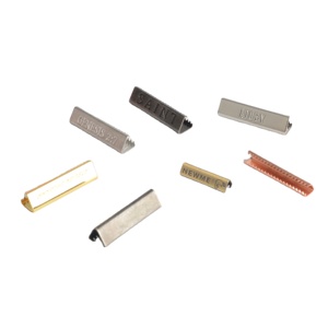 ริบบิ้นทองเหลืองคลิปหนีบหางทองแดงคลิปหนีบเข็มขัดเสื้อมีฮู้ดคลิปเสื้อผ้าปลายคลิปโลหะ - Product Image 2