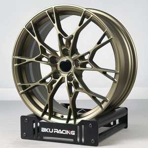Jantes BKU 5x115 18 19 20 pouces en alliage bronze forgé pour voitures de course, jantes pour <span class=keywords><strong>Dodge</strong></span> Challenger, Charger <span class=keywords><strong>SRT</strong></span> 300c Hellcat - Product Image 2