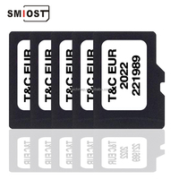 SMIOST 16GB Android Car Chang CID para Micro GPS TF mapa Tarjeta de navegación SD para Opel Zafira B Corsa D 221989 Europa