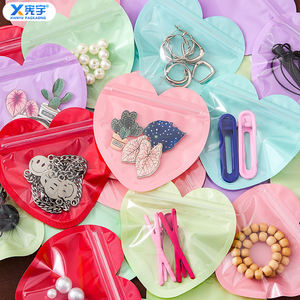 Sacs à bijoux transparents en gros avec fermeture éclair, sacs refermables en plastique laminé PE anti-odeur pour cadeaux, mariages, fêtes, bonbons - Product Image 4