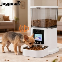 Distributeur automatique de nourriture pour animaux de compagnie avec caméra, distributeur automatique de nourriture avec puce, bol en acier inoxydable, distributeur de nourriture automatique Wifi