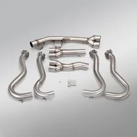 Système d'échappement pour moto GSXR600 GSXR750 2011-2025, collecteur et tube de liaison en acier inoxydable, à enfiler, pour relier au silencieux d'origine