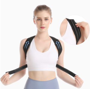 Correcteur de posture unisexe, haute luminosité, lumière réfléchissante, soutien <span class=keywords><strong>du</strong></span> <span class=keywords><strong>dos</strong></span> supérieur, ceinture correctrice pour la sécurité de la course en extérieur, 1 pièce - Product Image 3