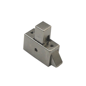 Loquets de porte et ferme-portes en alliage de zinc nickelé, design minimaliste durable DK637 - Product Image 4