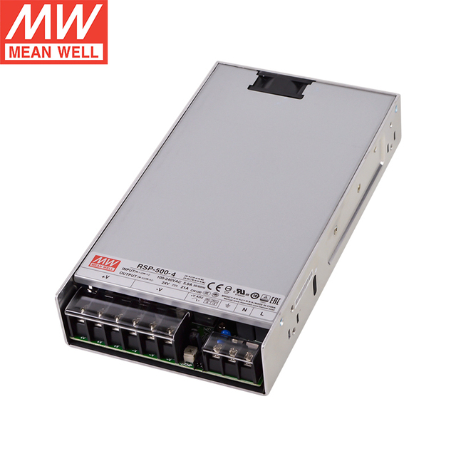 MEAN WELL RSP-500-4 500W Single Output Enclosed Type AC/DC Power Supply with PFC Function