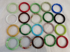 <span class=keywords><strong>Bracciale</strong></span> <span class=keywords><strong>in</strong></span> Vetro Imitazione <span class=keywords><strong>Giada</strong></span> Artigianale Popolare Cinese Accessorio <span class=keywords><strong>in</strong></span> Calcedonio e Agata Vendita all'Ingrosso - Product Image 4
