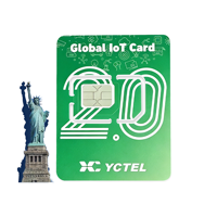 Carte SIM IoT multi-opérateurs pour caméras de sécurité 4G, forfaits de données flexibles de 30 Mo à illimité, sans frais d'activation, couverture aux États-Unis