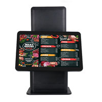 Kiosque de commande automatique intelligent Wintronix YCSYL215 2026 avec écran capacitif multi-touch, double système d'exploitation, paiement par QR code, imprimante thermique POS en métal
