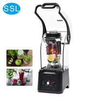 Ssl Commerciële Blender 2.5L Groenten En Fruit Voeding Mixer Keuken Voedsel Blender Met Zuiver Koper Motor Blender