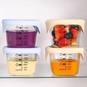 Tazón de Vidrio para Bebés con Diseño de Conejito, Apto para Microondas, para Huevos al Vapor y Carne Triturada, Apto para Congelador - Product Image 3