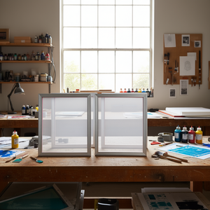 Kit de serigrafía con marco de aluminio de 20x24 pulgadas y malla de nailon de alta tensión de 305 hilos para impresión artística - Product Image 2