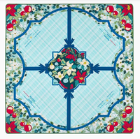 Nouveau style américain moderne, tapis de mahjong en caoutchouc silencieux, antidérapant, pour table de casino, imperméable, en stock avec sac en velours, 33 pouces