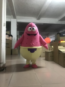 Disfraz <span class=keywords><strong>de</strong></span> algodón <span class=keywords><strong>de</strong></span> <span class=keywords><strong>Bob</strong></span> <span class=keywords><strong>Esponja</strong></span> y Patricio Octopus para adultos unisex, estilo <span class=keywords><strong>dibujos</strong></span> <span class=keywords><strong>animados</strong></span> y anime, muñeco andante. - Product Image 4