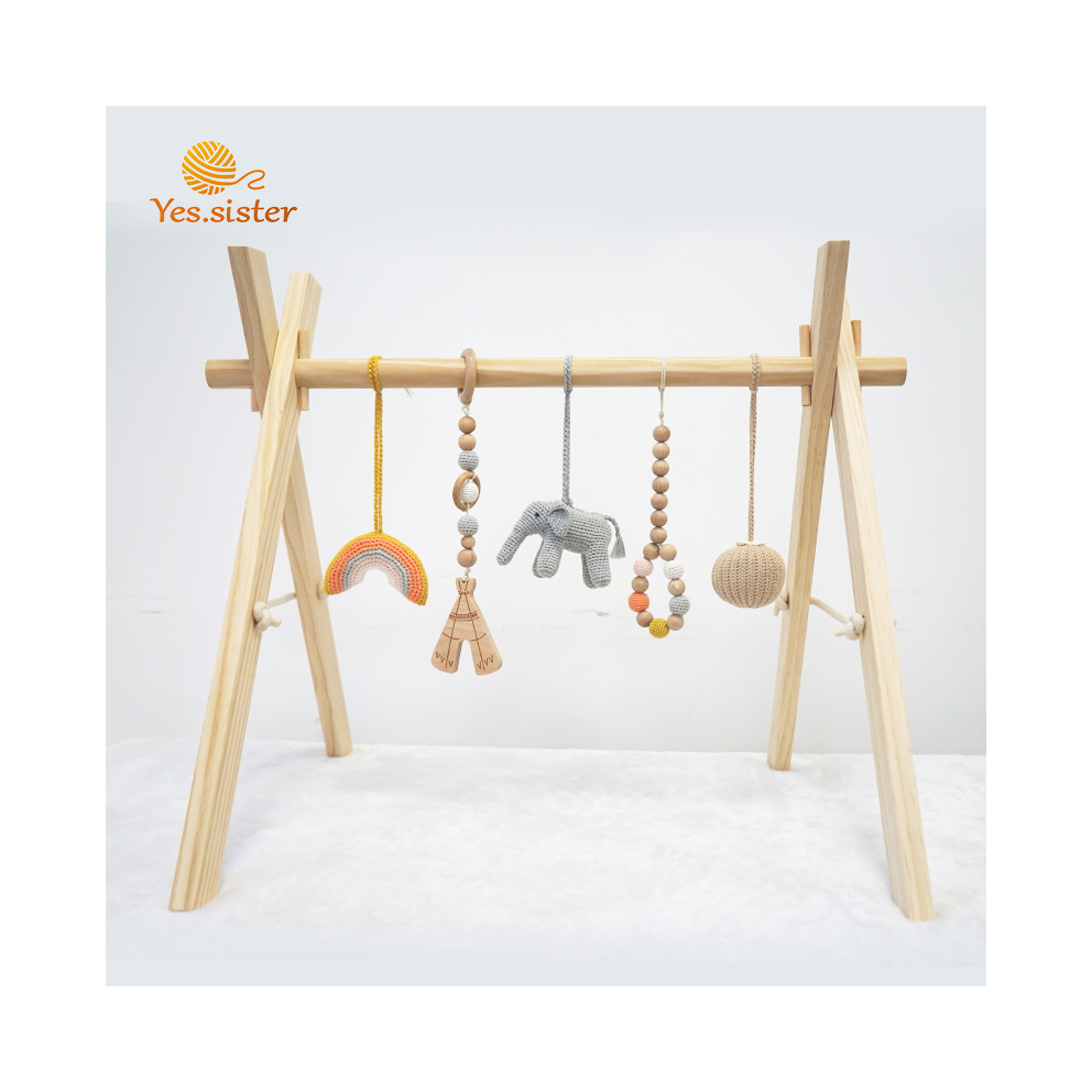 Оптовая продажа, экологически чистый детский игровой тренажерный зал из Букового дерева в виде слона