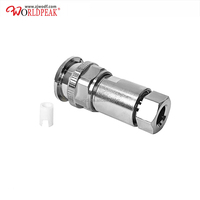 Conectores macho Twinaxial y Triaxial de fábrica, soldadura macho TNC para cable RF coaxial RG316 de fábrica, a escala 1, 2, 1, 2, 1, 2, 2