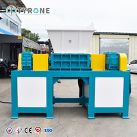 Déchiqueteuse à double arbre pour grandes palettes en plastique et grandes déchiqueteuses de voitures, conçue sur mesure par le fabricant