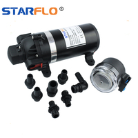 Pompa Diafragma STARFLO DP-100 12V 5.5LPM 100Psi Self Priming Tekanan Tinggi Otomatis untuk Taman