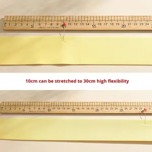 ضمادة مرنة عالية المرونة 4 سروال واسع سميك ناعم مسطح للخصر بوليستر/نايلون متين لحقائب المنسوجات المنزلية - Product Image 5