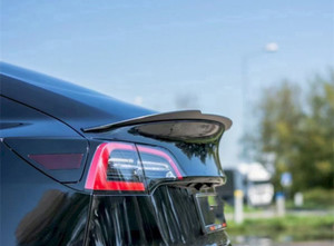 Kit de Carrocería para Tesla Model 3 2017-2020, Actualización a <span class=keywords><strong>Max</strong></span>, Incluye Labio Delantero, Difusor Trasero, Alerón y Faldones Laterales - Product Image 6