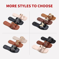 Sandales et pantoufles pour femmes, simples, élégantes, confortables, durables, respirantes, pour l'été, marque privée