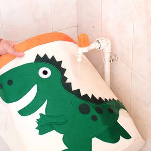 Vente en gros Inventaire Conception Prix Compétitif Panier à Linge pour Bébé Toile Forme Ronde Pas Cher Salle de Bain Panier à Linge - Product Image 5
