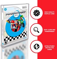 Boîte acrylique à couvercle coulissant pour Sony Playstation DVD Wii Gamecube PS2 Xbox360