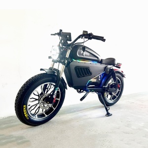 Bicicleta de Carreras de 60V y 3000W con Suspensión Completa, 3 Velocidades, Buje Trasero de Alto Rendimiento, Aluminio, Alcance de 120 km - Product Image 1