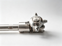 Nueva Máquina Eléctrica de Limpieza de Tanques IBC de Acero Inoxidable 316 con Cabezal Rotatorio 3D de Alta Resistencia y Boquilla de Pulverización Giratoria 360° para Contenedores