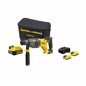 Kit Trapano Tassellatore Rotativo Brushless STANLEY SDS-Plus 18V V20 UTU0045 ACC0147 + Batteria al Litio 4.0Ah per Calcestruzzo - Product Image 2