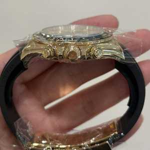 Reloj de oro de lujo para hombre de alta gama 2025 con caja dorada, cronógrafo y reloj deportivo con correa de goma - Product Image 3