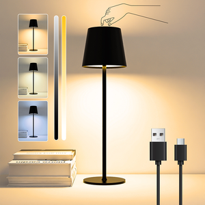 Arti Portatile Ricaricabile a LED Ricaricabile a Tre Modalità per la Decorazione del Ristorante Hotel Luce di Notte - Product Image 6