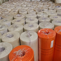 Rouleaux de Maille de Fibre de Verre Résistante aux Alcalis Certifiés CE pour le Plâtre et le Enduit en UE, 4*4 160Gr Maille de Fibre de Verre