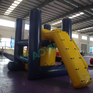 AOYU Isla Flotante de Pvc Grande, Juguete Inflable Divertido de Verano para Escalada, Parque Acuático, Torre de Salto con Equipo de Juegos de Agua - Product Image 1