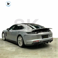 Pour 2017-2024 Porsche Panamera 4S 971 fibre de carbone lèvre avant diffuseur arrière capot Kit carrosserie pour Panamera GTS turbo pare-chocs bodykit