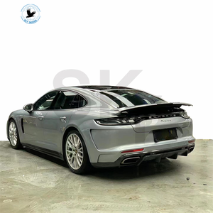 สําหรับ 2017-2024 <span class=keywords><strong>Porsche</strong></span> <span class=keywords><strong>Panamera</strong></span> <span class=keywords><strong>4S</strong></span> 971 คาร์บอนไฟเบอร์ด้านหน้าLipด้านหลังDiffuser Hood Body Kitสําหรับ<span class=keywords><strong>Panamera</strong></span> GTS TurboกันชนBodykit - Product Image 3